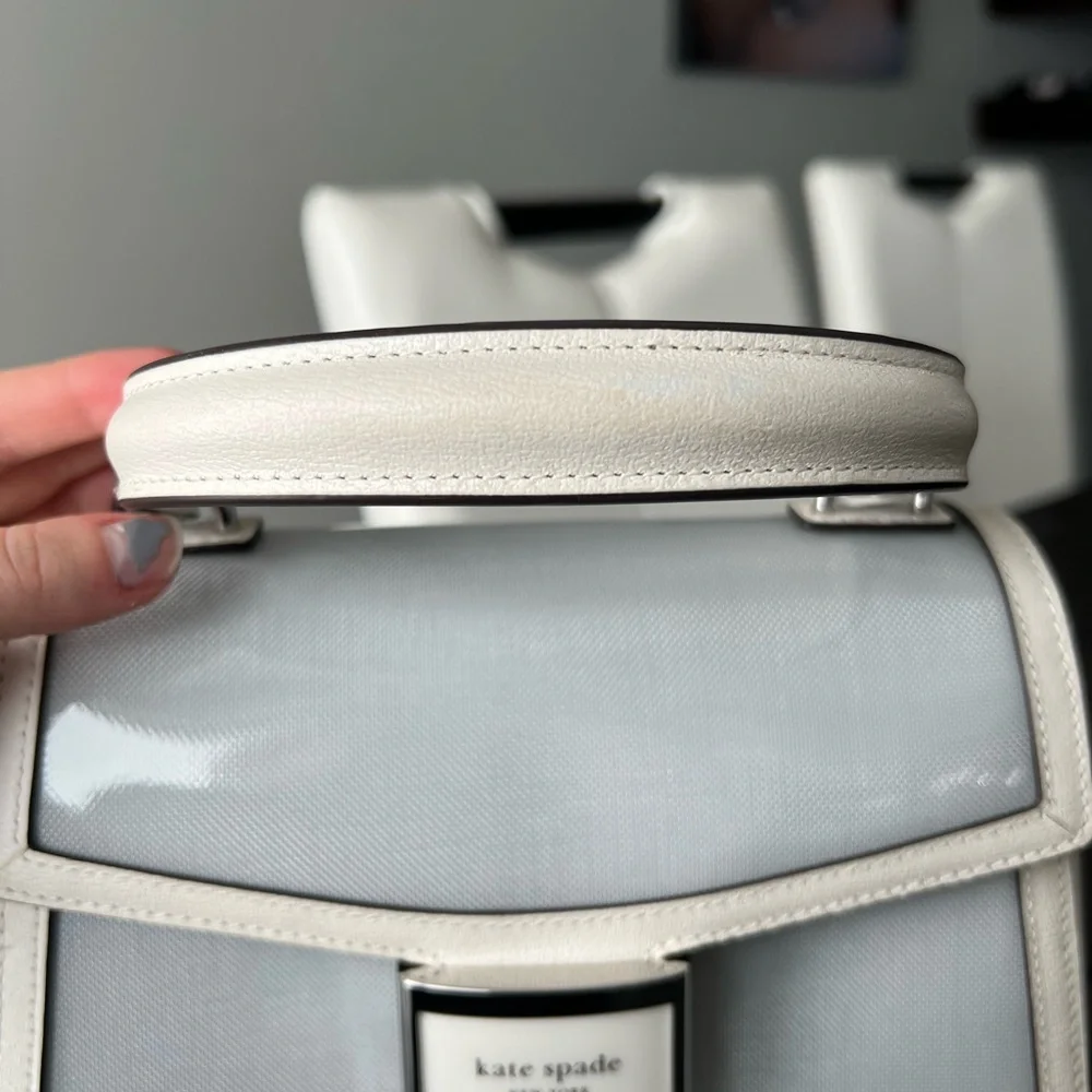 Kate Spade Katy Coated Mesh Small Top-Handle Bag - Picture 3 of 8